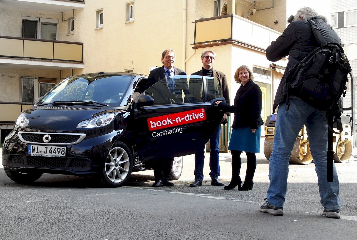 Stilvolle Car Sharing Mainz Bild